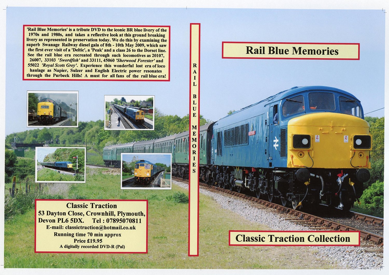 Rail Blue DVD